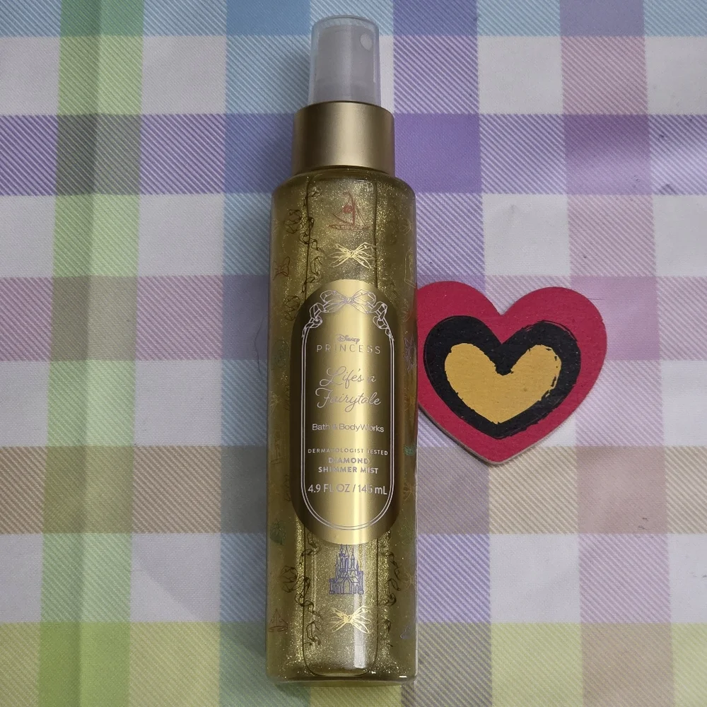 Bath & Body Works Disney Life's a Fairytale Diamond Shimmer Mist NEW RARE